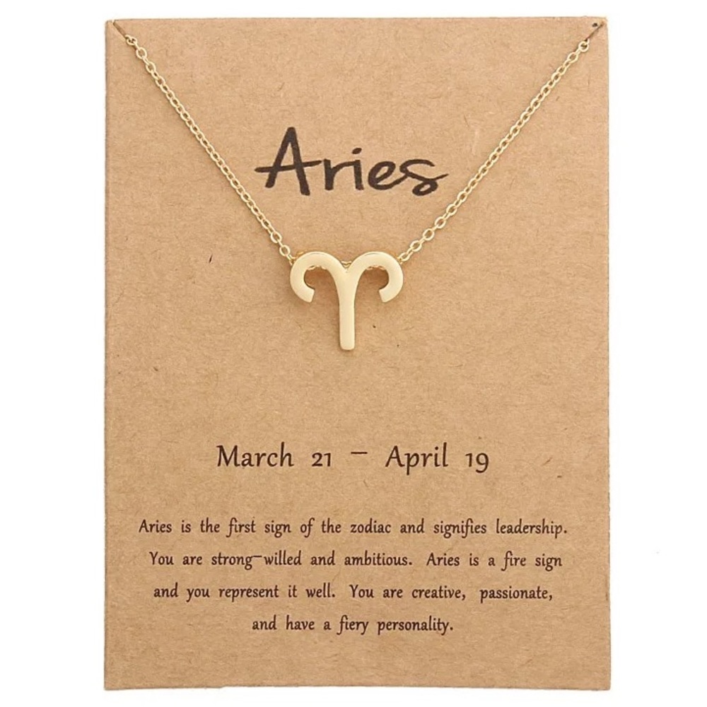 Astrological Zodiac Sign Star Sign Necklace - Picture 1 of 4